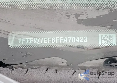 2015 Ford F150 Supercrew from USA, damaged, VIN 1FTEW1EF6FFA70423